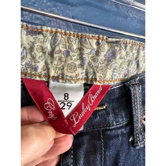 Lucky Brand Denim Capri Jeans 8/29 - Picture 3 of 8